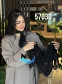 مینی اسکارف ژورژت درختی حاشیه دانتل کد nil57030