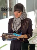 روسری ژورژت درختی ناتالی کد nil59250