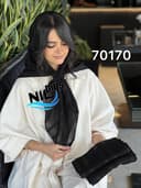 روسری ویکتوریا ساتن ژورژت درختی نگینی مجلسی کد nil70170