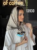 روسری نخی تابستانه کد nil13930