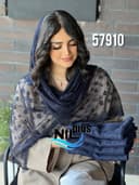شال گیپور حاشیه طرح دار رزالین کد nil57910