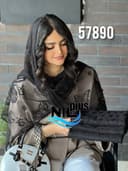 شال گیپور حاشیه طرح دار دانیا کد nil57890
