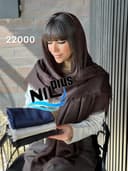 روسری نخ ژاکارد دور ریش کد nil22000