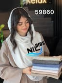 شال مجلسی حریر شیفون طرحدار وارداتی کد nil59860