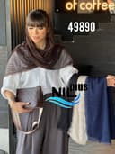 شال دانتل حاشیه گیپور سوزان کد NIL49890