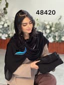 شال نخ لمه پلیسه دامنی نگینی کد nil48420