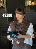 شال کنفی تابستانه دور ریش فاتین کد nil49380