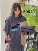 روسری کشمیر پاییزه دور ریش کد nil59520