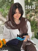 شال گیپور حاشیه طرح دار کد nil59430