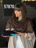 شال تابستانه لینن دور ریش کد nil57870