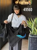 روسری ساتن ژورژت درختی لمه کد nil49560