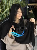 شال پلیسه اکلیلی منگوله دار کدnil14900