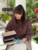 شال کنفی حصیری دو ریش آدنیتا کد nil48580
