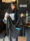 روسری نخ پلیسه نلانین کد nil49480