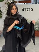 روسری ژورژت درختی نگینی کد nil47710