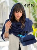 شال پفکی حاشیه دانتل کد nil48110