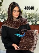 شال برشکا حاشیه دانتل ایسین کد nil48040
