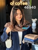 شال برفکی منگوله دار کد nil46940